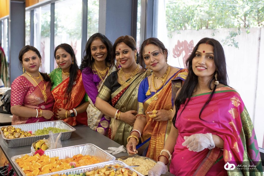 Bhog volunteers, Arohan Durga Puja 2023