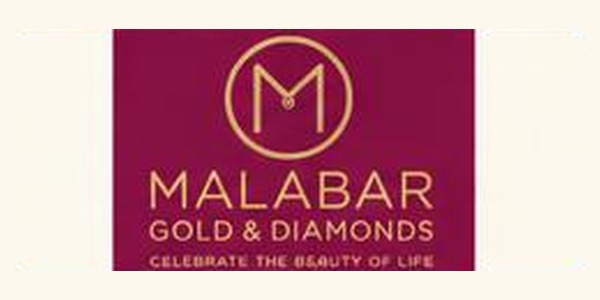 Malabar Gold & Diamonds logo, Arohan Durga Pujo 2026 sponsor